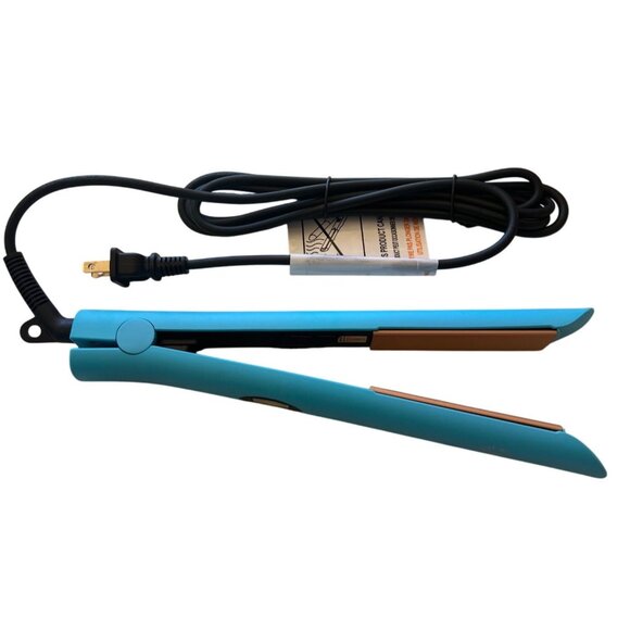 Miel Beauty 2-in-1 Hair Tool – Straightener & Curler NEW Blue– MSRP $249 - Picture 7 of 8